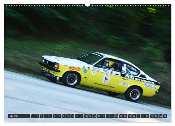 Produktbild: OLDTIMER BERGRENNEN - OPEL AM START (hochwertiger Premium Wandkalender 2026 DIN A2 quer), Kunstdruck in Hochglanz