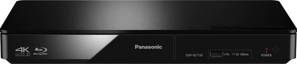 Panasonic DMP-BDT184 3D-Blu-ray-Player 4K Upscaling Schwarz