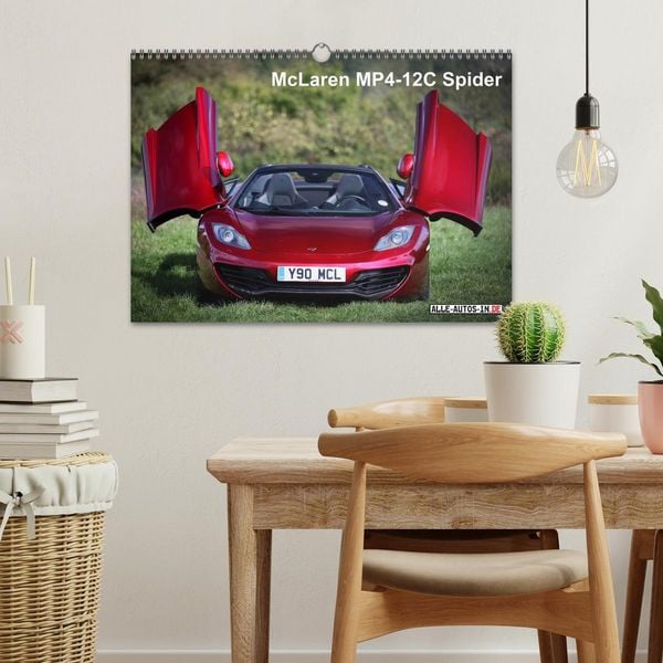 Produktbild: McLaren MP4-12C Spider (Wandkalender 2026 DIN A3 quer), CALVENDO Monatskalender