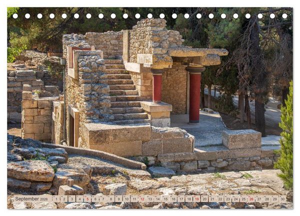 Produktbild: Kreta - Inselliebe (Tischkalender 2026 DIN A5 quer), CALVENDO Monatskalender