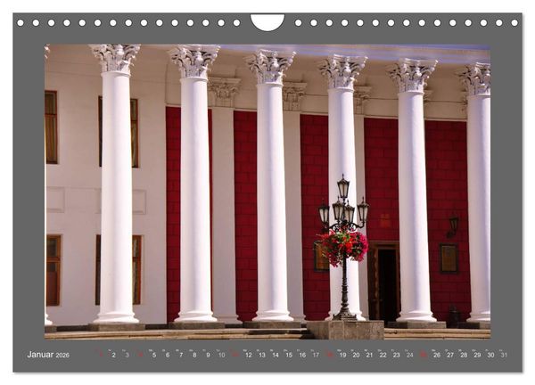 Produktbild: Odessa - Ukrainische Metropole am Schwarzen Meer (Wandkalender 2026 DIN A4 quer), CALVENDO Monatskalender