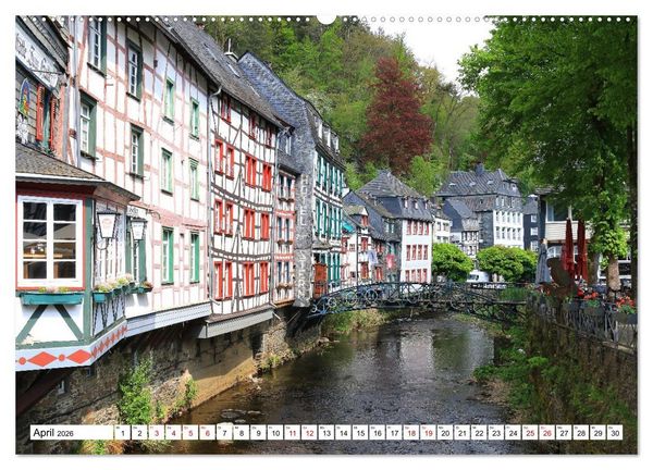 Produktbild: Liebenswertes Monschau (hochwertiger Premium Wandkalender 2026 DIN A2 quer), Kunstdruck in Hochglanz