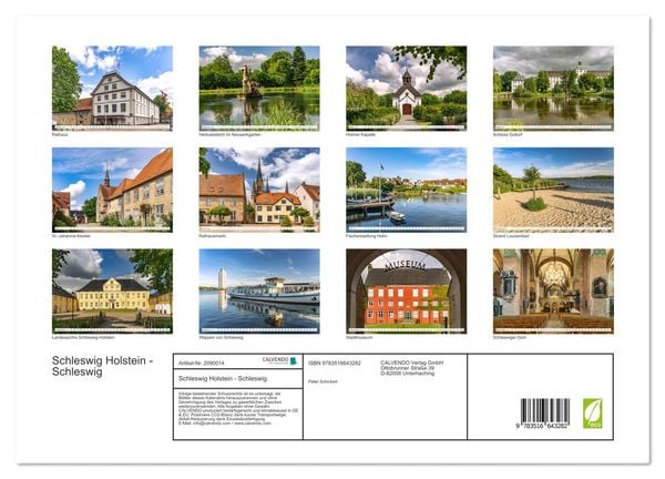 Produktbild: Schleswig Holstein - Schleswig (Wandkalender 2026 DIN A3 quer), CALVENDO Monatskalender