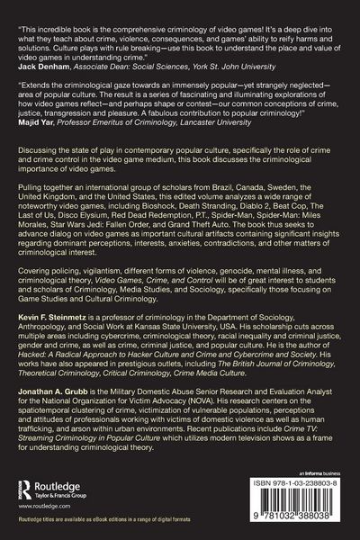Produktbild: Video Games, Crime, and Control