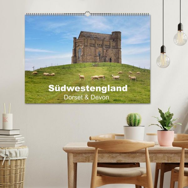 Produktbild: S&uuml;dwestengland - Dorset & Devon (Wandkalender 2026 DIN A2 quer), CALVENDO Monatskalender