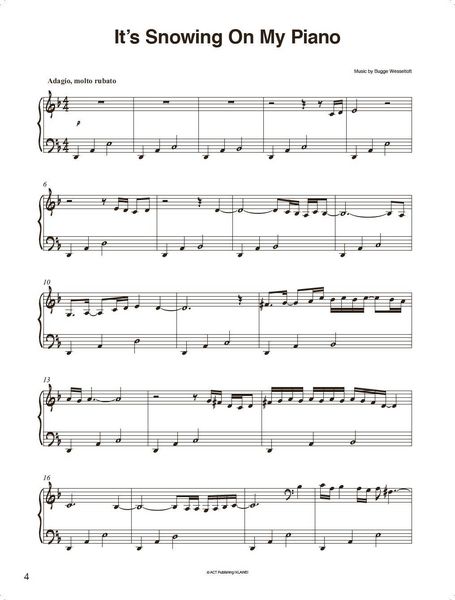 Produktbild: Bugge Wesseltoft: It&rsquo;s Snowing On My Piano