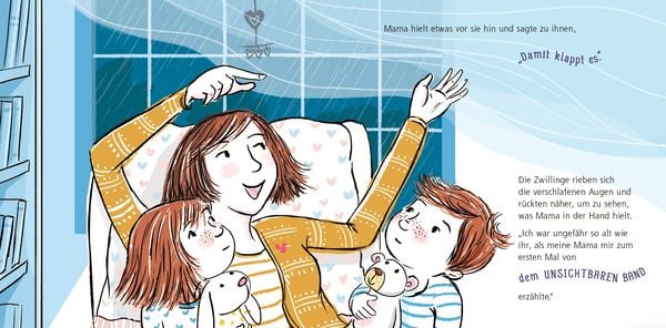 Produktbild: Das unsichtbare Band - &uuml;ber die unzertrennliche Verbindung zwischen geliebten Menschen