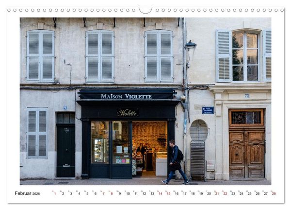 Produktbild: In den Gassen von Avignon (Wandkalender 2026 DIN A3 quer), CALVENDO Monatskalender