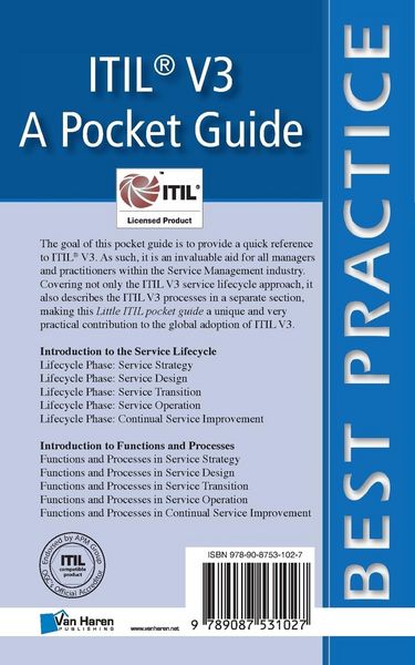 Produktbild: ITIL&reg; V3 - A Pocket Guide