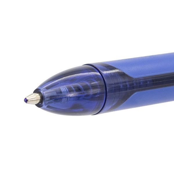 Produktbild: Idena Kugelschreiber Schreibfarbe blau inkl. 2 Ersatzminen