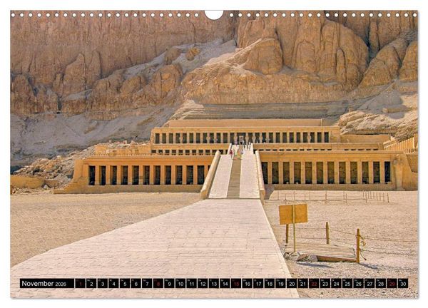 Produktbild: Zwischen Luxor und Qena - antikes &Auml;gypten am Nil (Wandkalender 2026 DIN A3 quer), CALVENDO Monatskalender