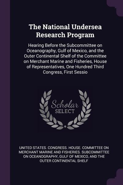 Produktbild: The National Undersea Research Program