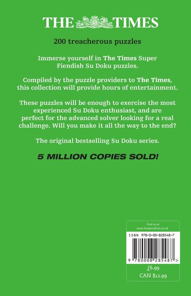 Produktbild: Times Super Fiendish Su Doku 6