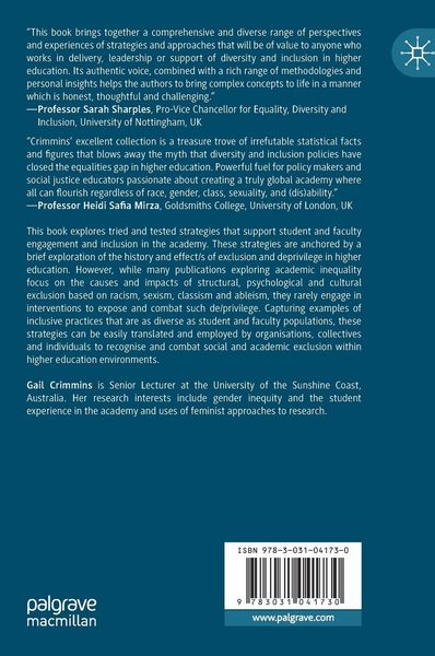 Produktbild: Strategies for Supporting Inclusion and Diversity in the Academy
