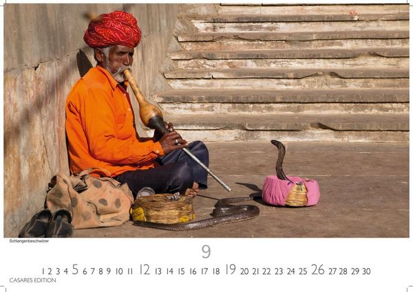 Produktbild: Indien Kalender 2027 &ndash; Wandkalender | Fotokalender Asien 24x35cm - Entdecken Sie die vielf&auml;ltige Kultur Indiens in 12 faszinierenden Fotos