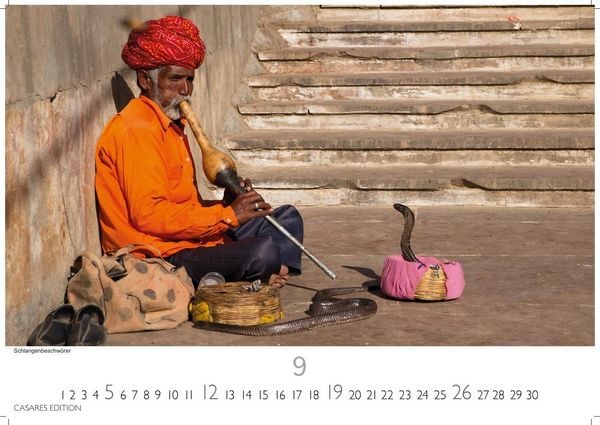 Produktbild: Indien Kalender 2027 &ndash; Wandkalender | Fotokalender Asien 35x50cm Grosses Format - Entdecken Sie die vielf&auml;ltige Kultur Indiens in 12 faszinierenden Fotos