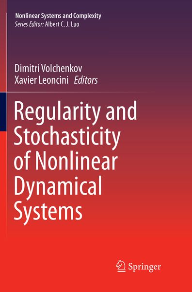 Produktbild: Regularity and Stochasticity of Nonlinear Dynamical Systems