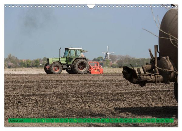 Produktbild: Landwirtschaft - Maschinen im Einsatz (Wandkalender 2026 DIN A3 quer), CALVENDO Monatskalender