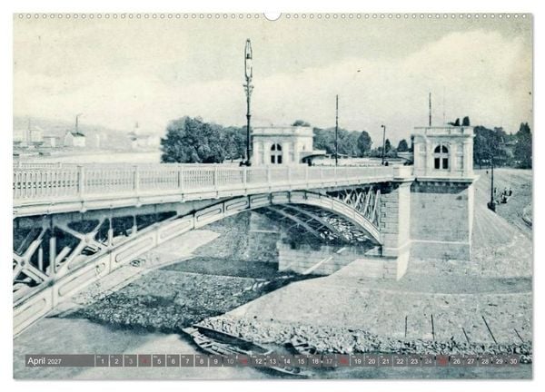 Produktbild: Budapest: in alten Zeiten (hochwertiger Premium Wandkalender 2027 DIN A2 quer), Kunstdruck in Hochglanz