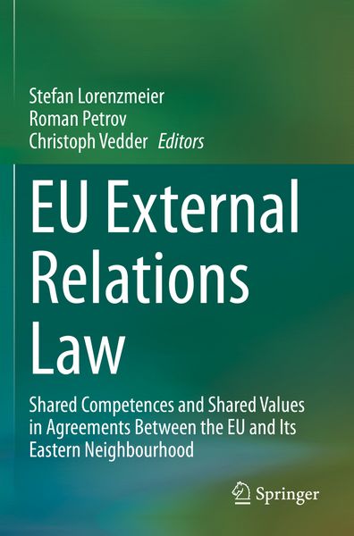 Produktbild: EU External Relations Law