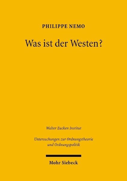 Produktbild: Was ist der Westen?