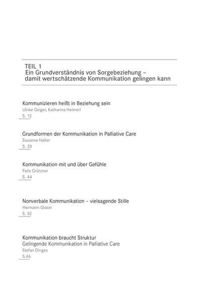 Produktbild: Kommunizieren in Palliative Care und Hospizarbeit