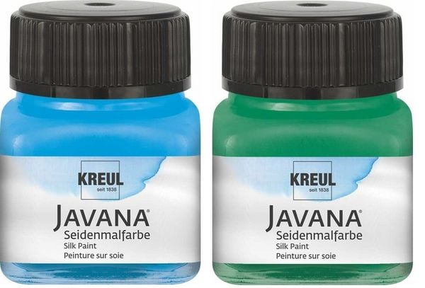 Produktbild: KREUL Javana Malen auf Seide, Starter Set mit 5 Seidenmalfarben &agrave; 20 ml