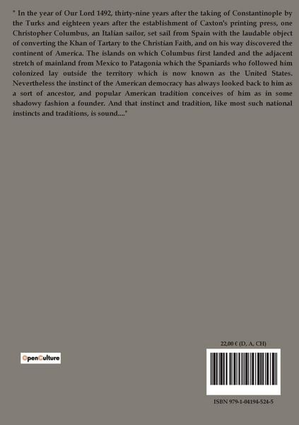 Produktbild: A History Of The United States
