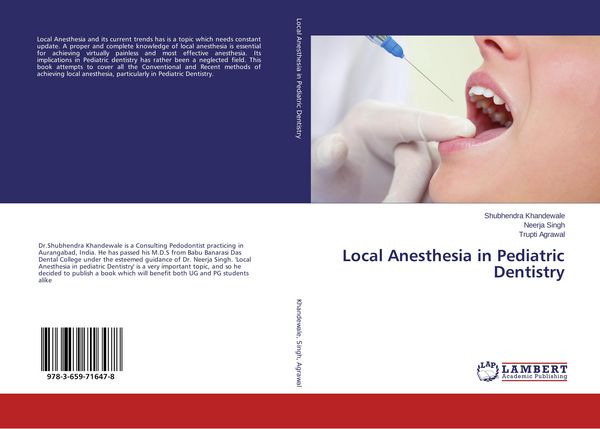 Produktbild: Local Anesthesia in Pediatric Dentistry