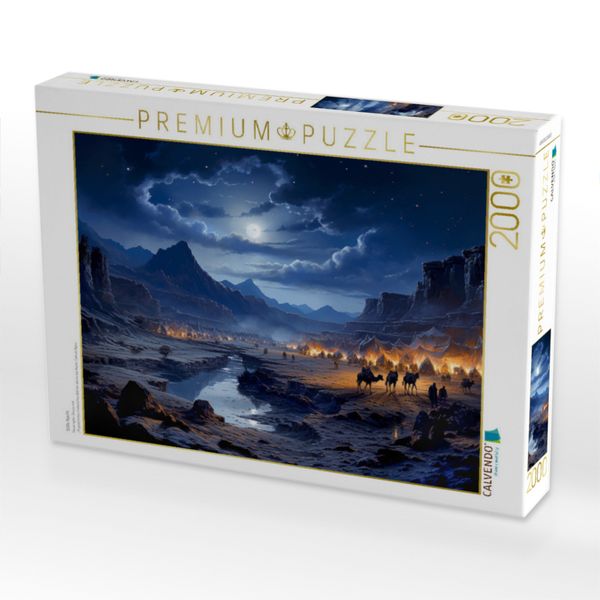 Produktbild: CALVENDO Puzzle Stille Nacht | 2000 Teile Lege-Gr&ouml;&szlig;e 90x67cm Foto-Puzzle f&uuml;r gl&uuml;ckliche Stunden