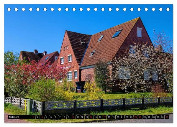 Produktbild: Langeoog - Sch&ouml;nste Insel Ostfrieslands (Tischkalender 2026 DIN A5 quer), CALVENDO Monatskalender