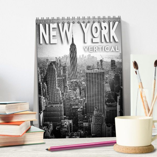 Produktbild: New York Vertical (Tischkalender 2026 DIN A5 hoch), CALVENDO Monatskalender