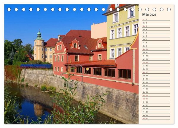 Produktbild: Glatz - Hauptstadt der Grafschaft Glatz (Tischkalender 2026 DIN A5 quer), CALVENDO Monatskalender