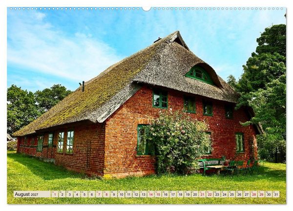 Produktbild: Fischland - Zwischen Ostsee und Bodden (hochwertiger Premium Wandkalender 2027 DIN A2 quer), Kunstdruck in Hochglanz