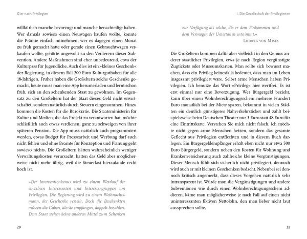 Produktbild: Gier nach Privilegien