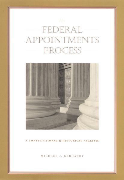 Produktbild: Federal Appointments Process