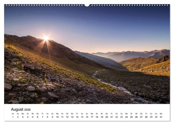 Produktbild: Ultental - Ein Jahr in Bildern (Wandkalender 2026 DIN A2 quer), CALVENDO Monatskalender