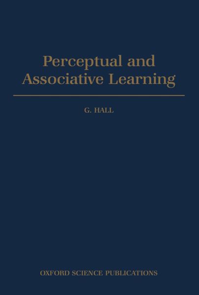 Produktbild: Perceptual and Associative Learning