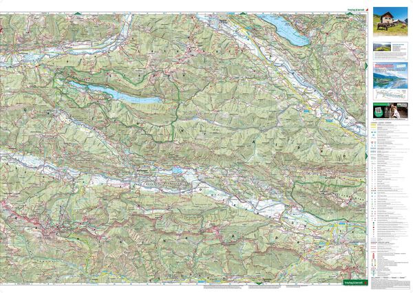 Produktbild: Freytag & berndt Wanderkarte WK 223 Karnische Alpen, Gailtal - Gitschtal - Nassfeld - Lesachtal - Weissensee 1:50.000
