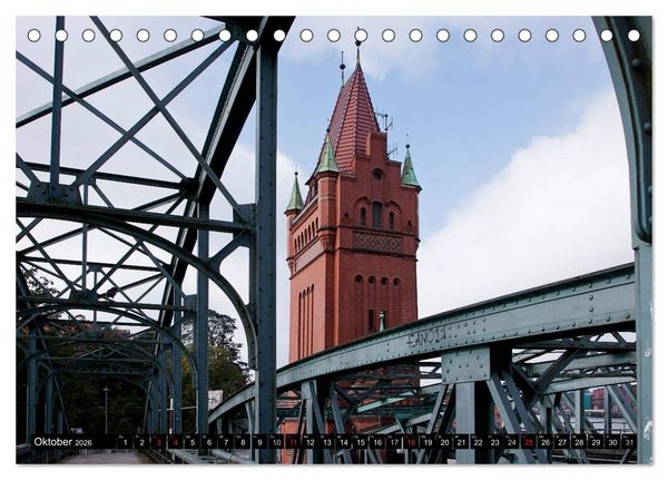 Produktbild: Ostseeperle L&uuml;beck (Tischkalender 2026 DIN A5 quer), CALVENDO Monatskalender