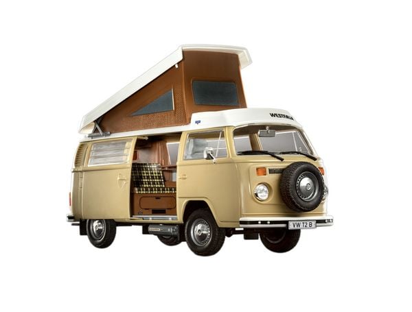 Produktbild: VW T2 Camper (Click System), Revell Bausatz zum Zusammenstecken mehrfarbig
