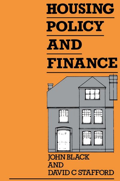 Produktbild: Housing Policy and Finance