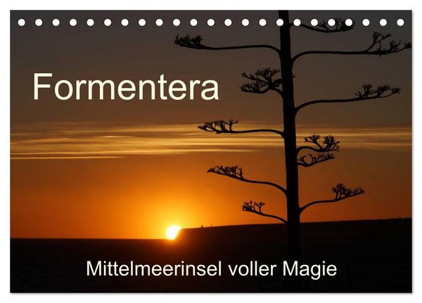Produktbild: Formentera - Mittelmeerinsel voller Magie (Tischkalender 2026 DIN A5 quer), CALVENDO Monatskalender