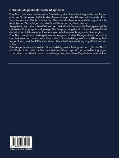 Produktbild: Ophthalmologische Ultraschalldiagnostik