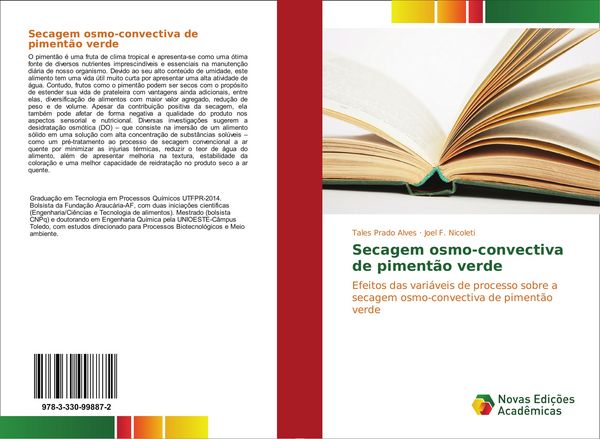 Produktbild: Secagem osmo-convectiva de piment&atilde;o verde