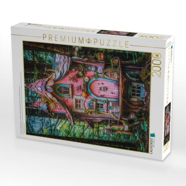 Produktbild: CALVENDO Puzzle Zwischen Regenbogen und Sternenstaub wird jeder Tag zu einem Abenteuertraum | 2000 Teile Lege-Gr&ouml;&szlig;e 90x67cm Foto-Puzzle f&uuml;r gl&uuml;ckliche Stunden