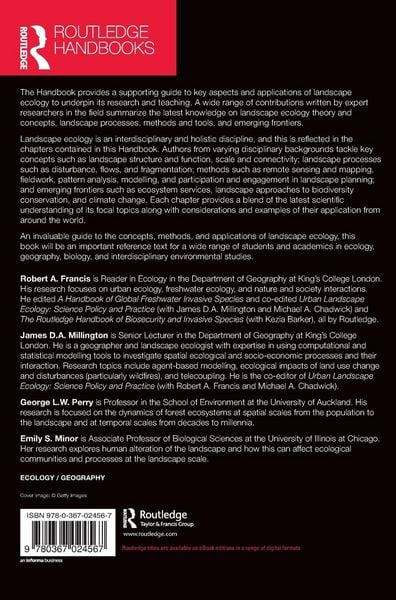 Produktbild: The Routledge Handbook of Landscape Ecology