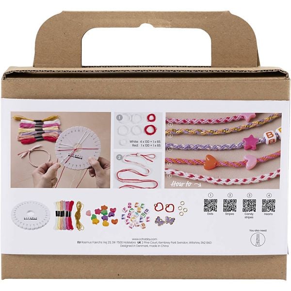 Produktbild: Creativ Company DIY Sets Beads Mini Kreativ Mix Schmuck, Freundschaftsschmuck, Kreativ Box