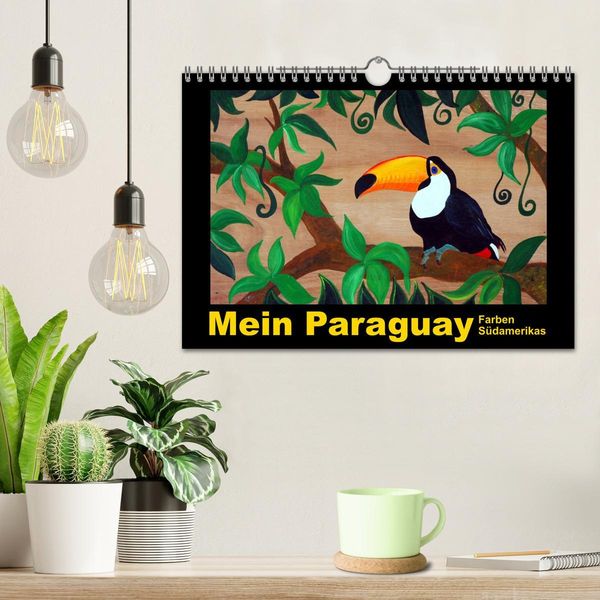 Produktbild: Mein Paraguay - Farben S&uuml;damerikas (Wandkalender 2026 DIN A4 quer), CALVENDO Monatskalender