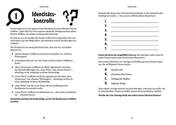 Produktbild: Comfy Crimes - Entspanntes Ermitteln in &uuml;ber 70 R&auml;tsel-F&auml;llen